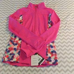 Athletic zip up sweater/jacket